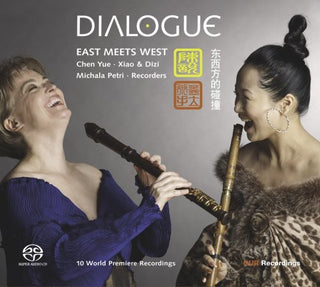 the album cover for Doug Tutt - Dialogue: East Meets West
