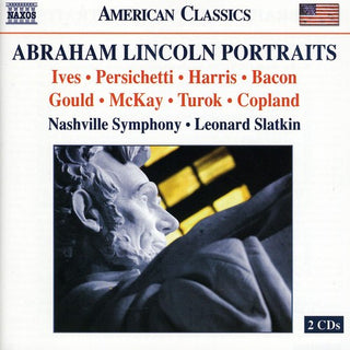 the album cover for Cantosvivos - Abraham Lincoln Portraits