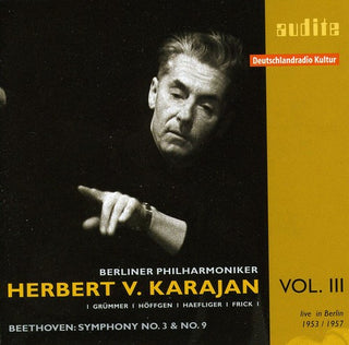 the album cover for L.V. Beethoven - Herbert Von Karajan 2