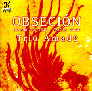 the album cover for Amade - Trio Amade : Obsecion