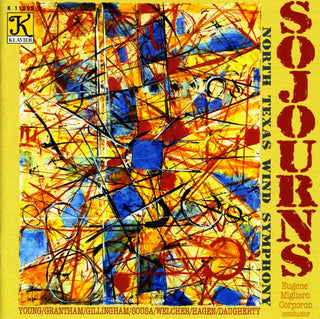 the album cover for North Texas Wind Symphony - Sojourns