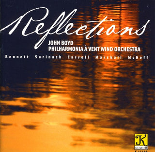 the album cover for Philharmonia a Vent - Reflections