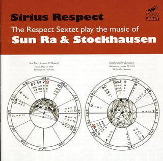 the album cover for Respect Sextet - The Respect Sextet Plays Music Of Sun Ra and Stockhausen