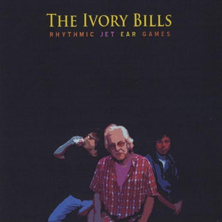 the album cover for The Ivory Bills - Rhythmic Jet Ear Games