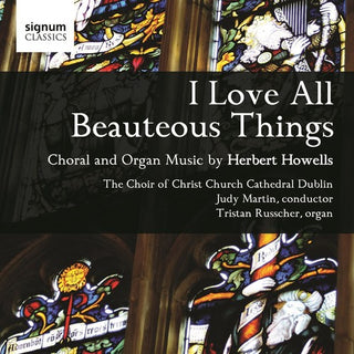 the album cover for Tristan Russcher - I Love All Beauteous Things