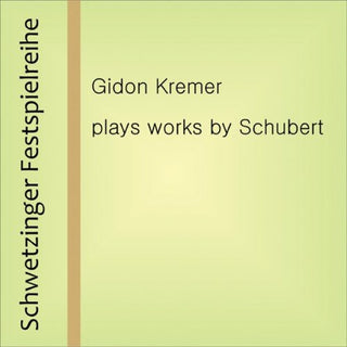 the album cover for GIDON KREMER - Duo Recital
