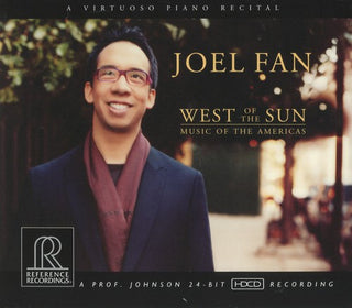 the album cover for Joel Fan - West of the Sun: Music of the Americans