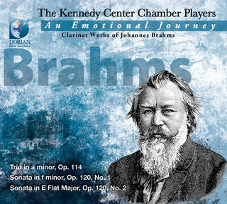 the album cover for The Kennedy Center Chamber Players - Emotional Journey: Clarinet Works of Johannes