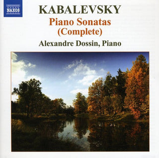 the album cover for Alexandre Dossin - Piano Sonatas (Complete)