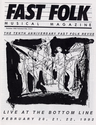 the album cover for Fast Folk Musical Magazine - Fast Folk Musical Magazine (4) Fast Fol 6 / Various