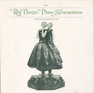 the album cover for Roy Bargy - Roy Bargy: Piano Syncopations