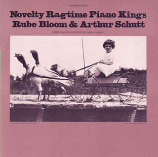 the album cover for Rube Bloom & Arthur Schutt - Novelty Ragtime Piano Kings