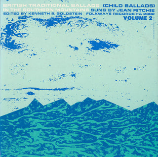 the album cover for Jean Ritchie - British Traditional Ballads Southern Mountains 2