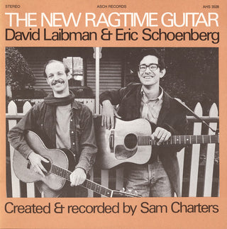 the album cover for Laibman/Schoenberg - The New Ragtime Guitar