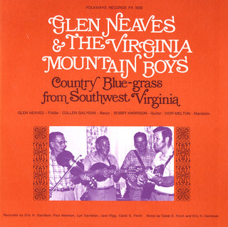 the album cover for The Virginia Mountain Boys - Country Bluegrass