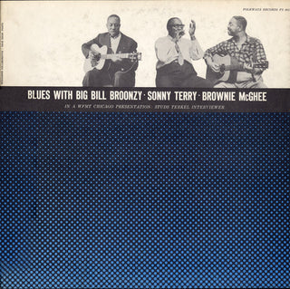 the album cover for Broonzy/Terry/Mcghee - Blues with Big Bill Broonzy, Sonny Terry