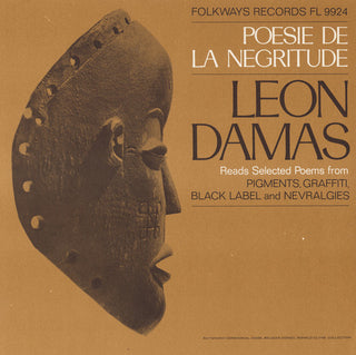 the album cover for Leon Damas -Gontran - Poesie de la Negritude