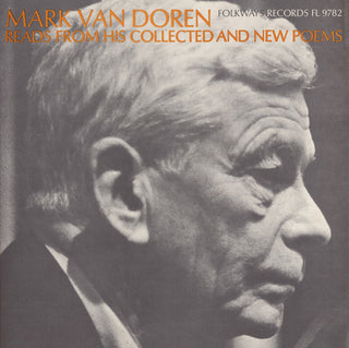 the album cover for Mark Van Doren - Reads from His Collected and New Poems