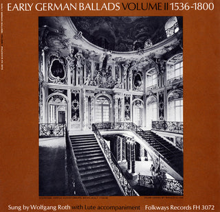 the album cover for Wolfgang Roth - Early German Ballads 2: 1536-1800