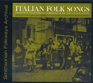 the album cover for Italian Folk Songs - Italian Folk Songs / Various