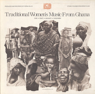 the album cover for Traditional Womens Music From Ghana Ewe Fanti As - Women's Music Ghana / Various