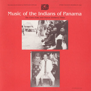 the album cover for Music Of The Indians Of Panama The Cuna Tule & - Indians of Panama / Various