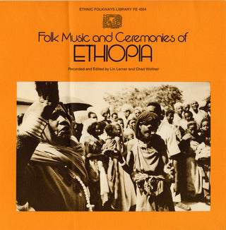 the album cover for Folk Music & Ceremonies Of Ethiopia - Folk Music of Ethiopia / Various