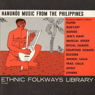 the album cover for Hanun?O Music From The Philipp - Hanunoo the Philippines / Various