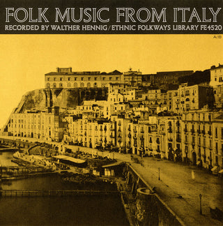 the album cover for Folk Music From Italy - Folk Music from Italy / Various