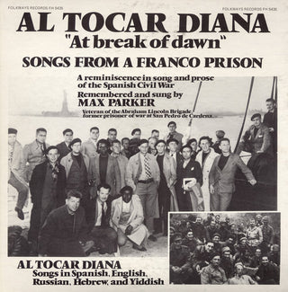 the album cover for Max Parker - Al Tocar Diana: At the Break of Dawn