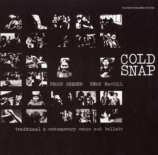 the album cover for Maccoll/Seeger - Cold Snap
