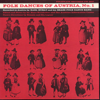 the album cover for Karl Kubat - Folk Dances of Austria, Vol. 1
