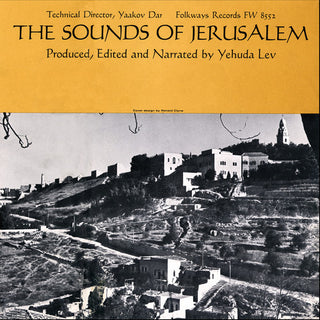 the album cover for Sounds Of Jerusalem - Sounds of Jerusalem / Various