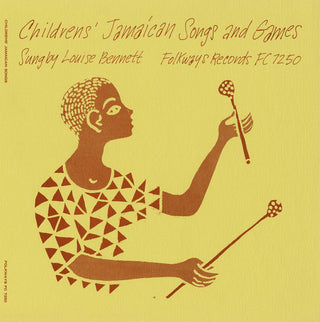 the album cover for Louise Bennett - Children's Jamaican Songs and Games
