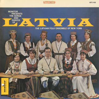 the album cover for Latvian Folk Ensemble Of New York - Latvian Folk Ensemble of New York, Vol. 1