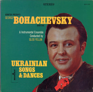 the album cover for George Bohachevsky - Ukrainian Songs and Dances