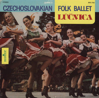 the album cover for Lucnica - Czechoslovakian Folk Ballet from Bratislava