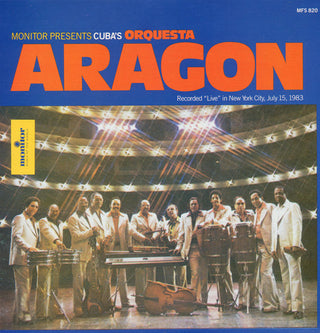 the album cover for Orquesta Aragon - Cuba's Orquesta Aragon Recorded Live in New York