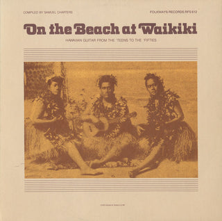 the album cover for On The Beach At Waikiki - On the Beach at Waikiki / Various