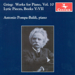 the album cover for Antonio Pompa-Baldi - Works for Piano 10