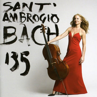 the album cover for Sara Sant'Ambrogio - Cello Suites 1 3 & 5