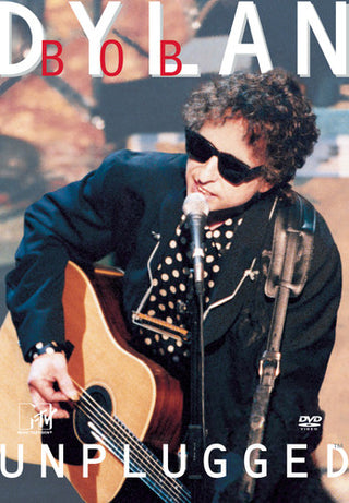 the album cover for Bob Dylan - MTV Unplugged
