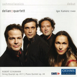 the album cover for R. SCHUMANN - String Quartet A minor Op. 41