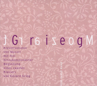 the album cover for Mozart / Grieg / Nilssen / Gortz - Piano Sonatas
