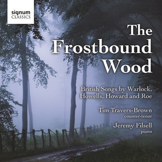the album cover for Tim Travers-Brown - Frostbound Wood: British Songs