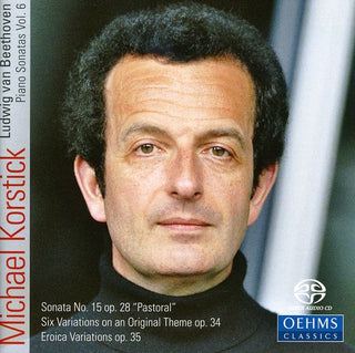 the album cover for Michael Korstick - Piano Sonatas 6