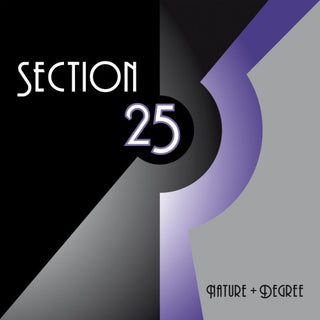 the album cover for Section 25 - Nature and Degree