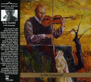 the album cover for Koby Israelite - Is He Listening?