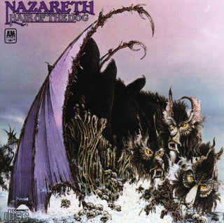 the album cover for Nazareth - Hair of the Dog