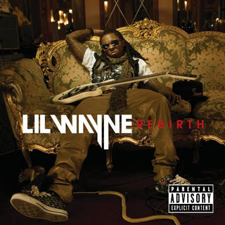 the album cover for Lil Wayne - Rebirth